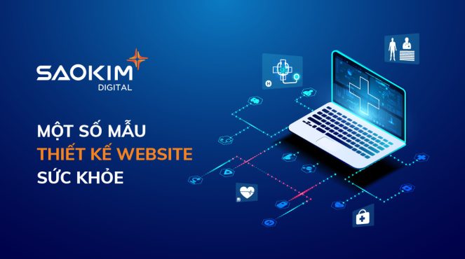 Mẫu thiết kế website sức khỏe